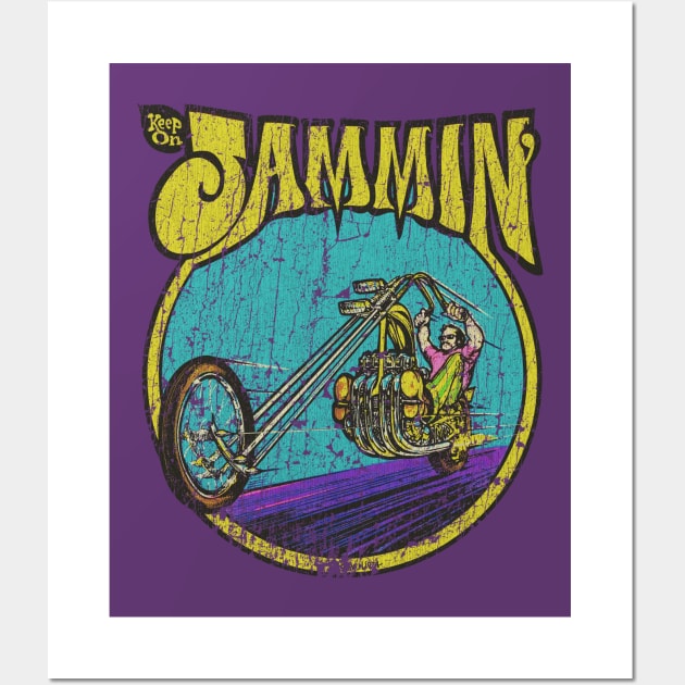 Keep On Jammin' 1974 Wall Art by JCD666